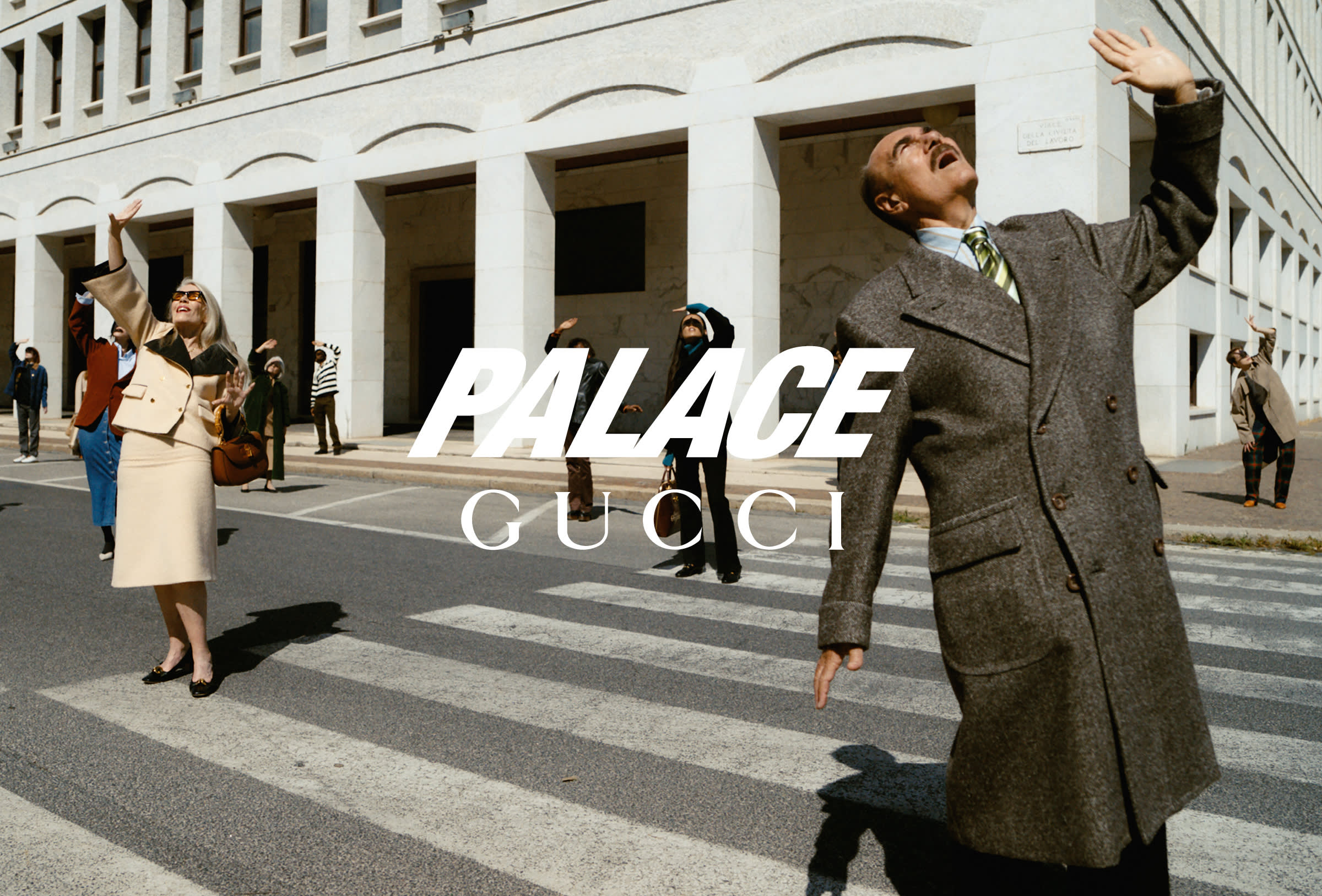 GUCCI-ის ახალი თანამშრომლობა   ბრენდ Palace-სთან,   რომელიც ქუჩის სტილით გამოირჩევა