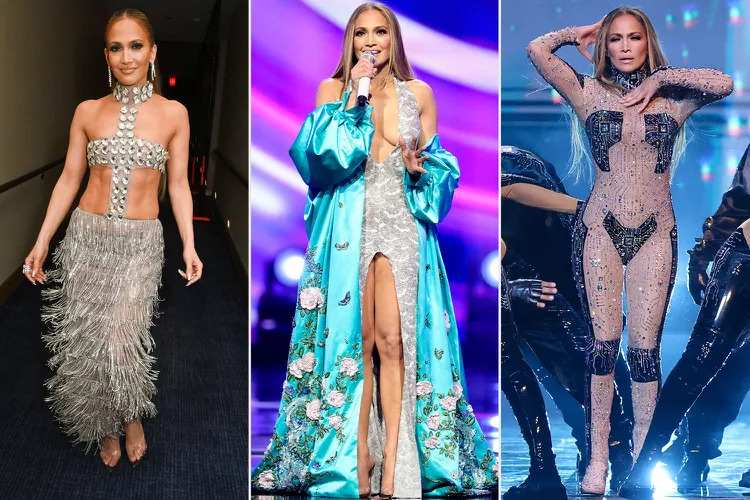 ჯენიფერ ლოპესი 2025 წლის American Music Awards-ზე 8 განსხვავებული ლუქით გამოჩნდა - მთავარი შოუ ლამის გადაფარა